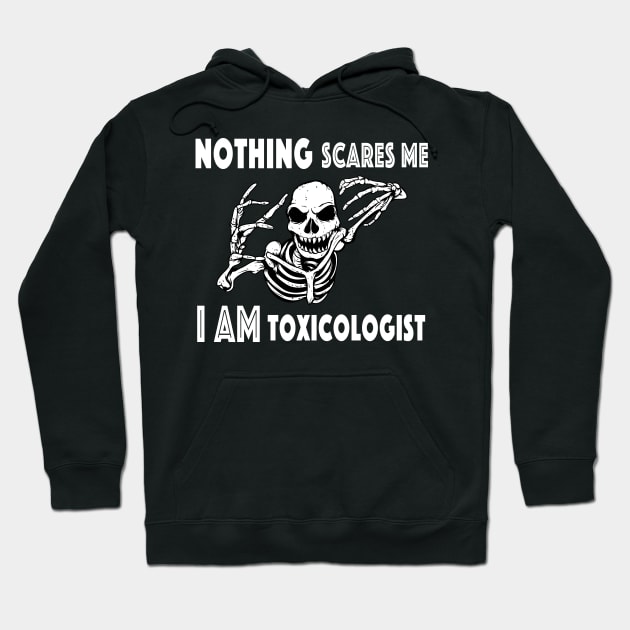 Toxicologist Halloween Tshirt | Toxicology Skeleton Horror Hoodie by SugarMootz